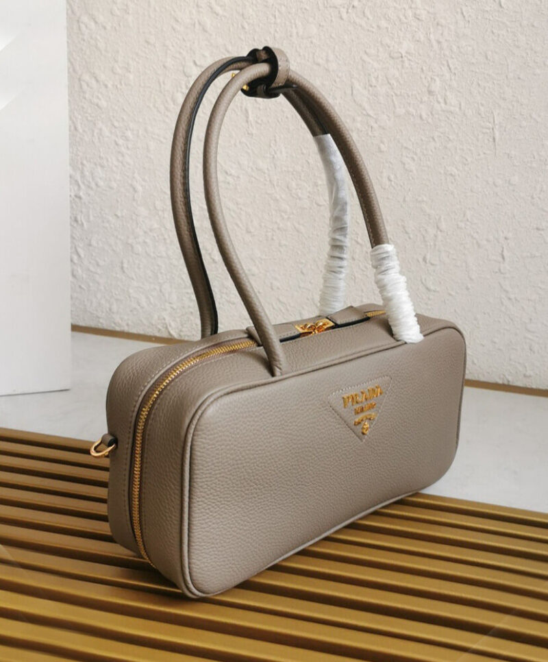 Prada Medium Leather Top-handle Bag 1BB126